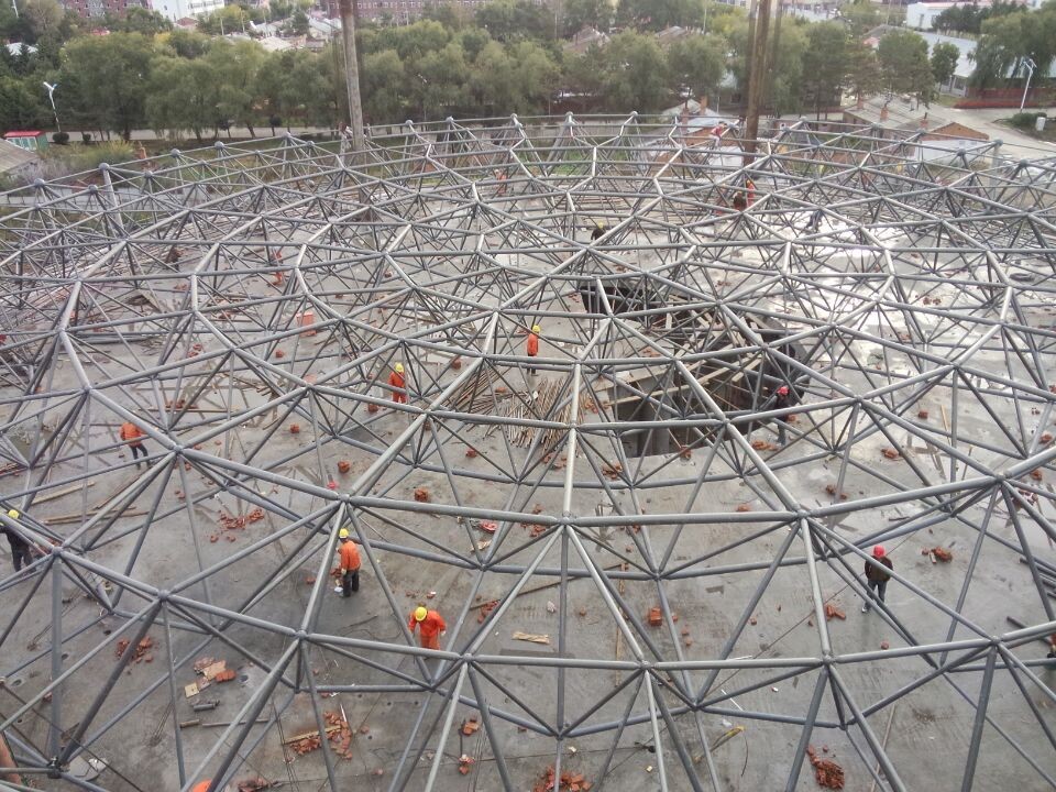 遵化全民健身中心网架